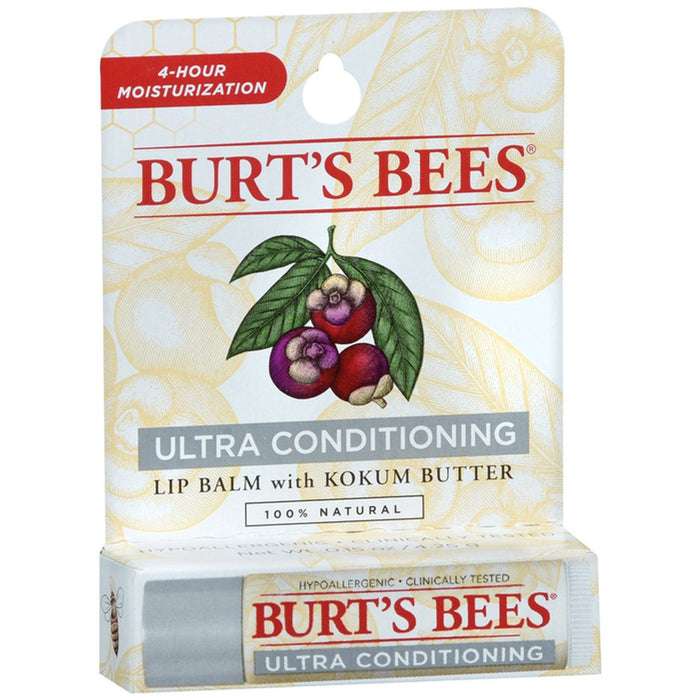 Burt's Bees Ultra Conditioning Kokum Butter Blister 0.15oz Lip Balm by Pasteur Pharmacy