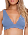 BECCA By Rebecca Virtue Becca Pucker up Bikini Top in Mist by Vanessa Jane