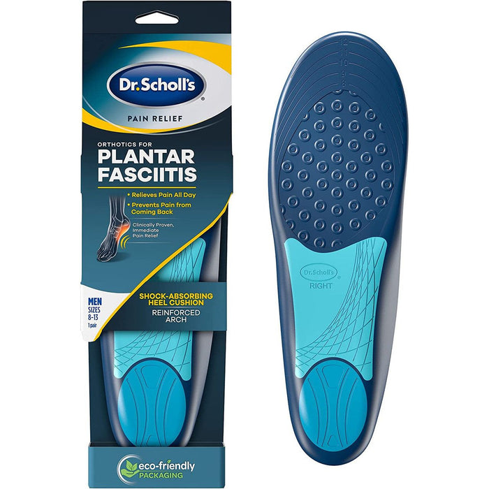 Dr. Scholl's Plantar Fasciitis Pain Relief Orthotics For Men Size 8-13 by Pasteur Pharmacy