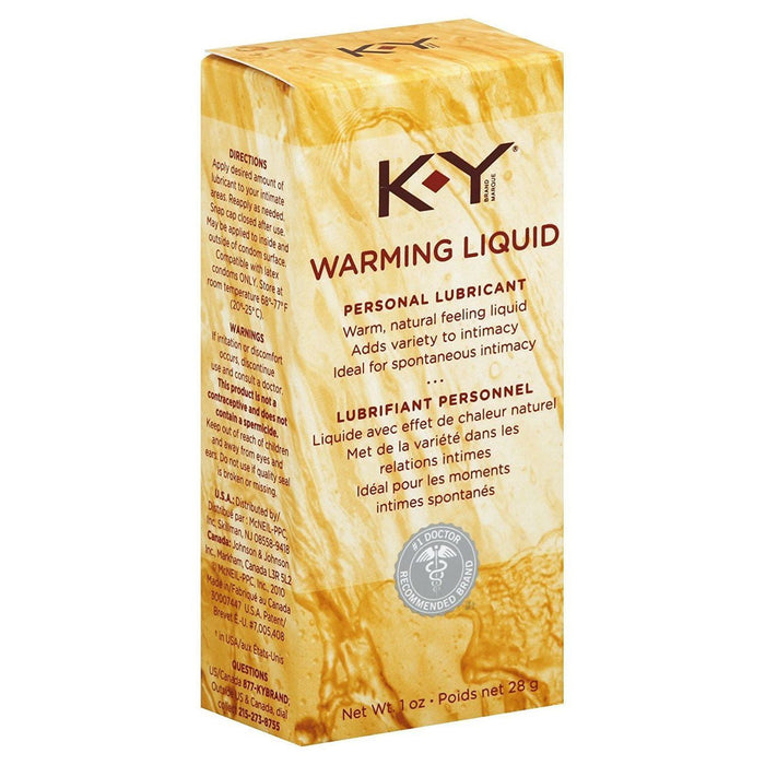 K-Y Warming Liquid Personal Lubricant - 1 Oz by Pasteur Pharmacy