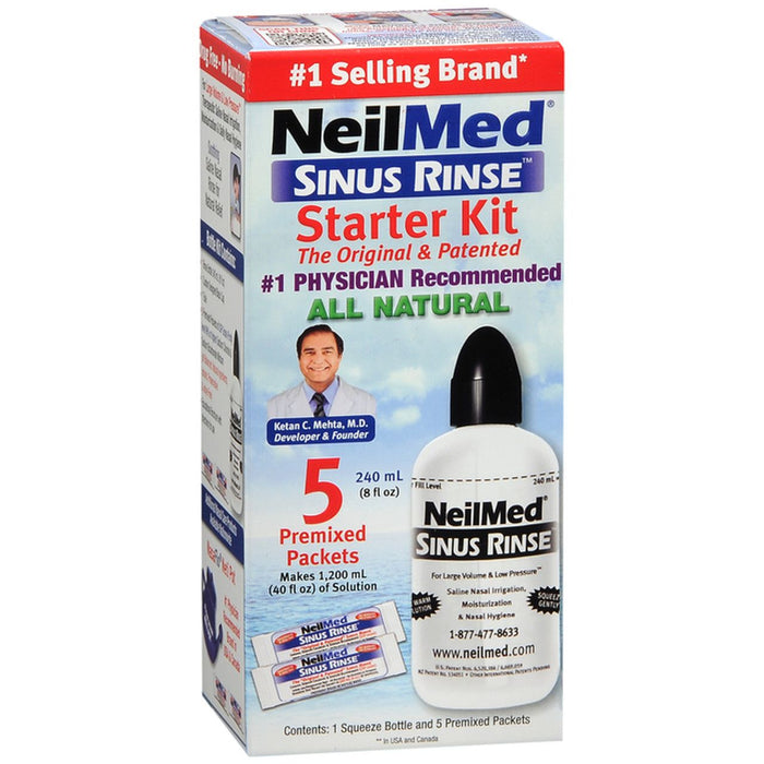 NeilMed Sinus Rinse Starter Kit Bottle by Pasteur Pharmacy