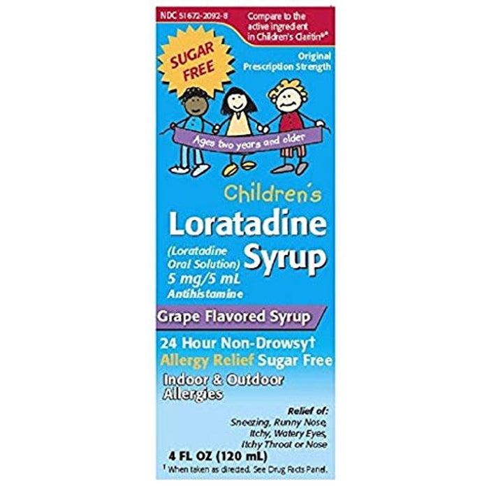 Taro Children's Loratadine Oral Solution – 5 mg / 5 mL Fruit Flavored Syrup by Pasteur Pharmacy