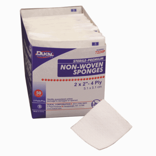 Dukal Corp 6 Pl 2x2 Sterile IV Gauze Sponge by Pasteur Pharmacy