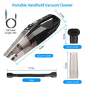 120W 8000PA Handheld Cordless Car Vacuum Cleaner with Accessory kit by DailySale