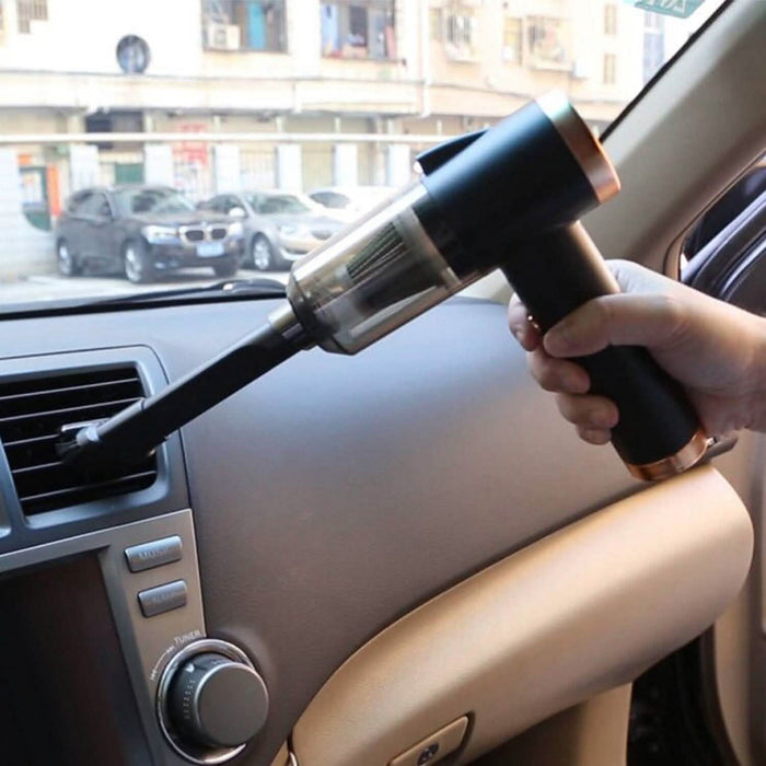 120W 9000PA Cordless Handheld Car Vacuum Cleaner with Searchlight by DailySale
