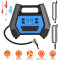 120W Max Power Portable Tire Pump with Digital Display LED Light by DailySale