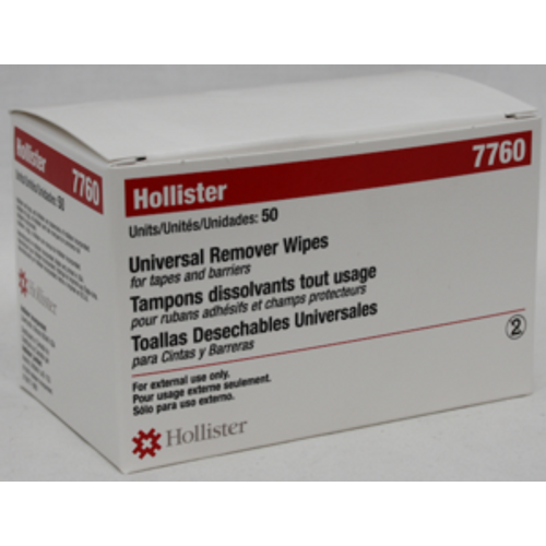Hollister Inc. Adhesive Remover Universl Wipe 50ct Holl by Pasteur Pharmacy