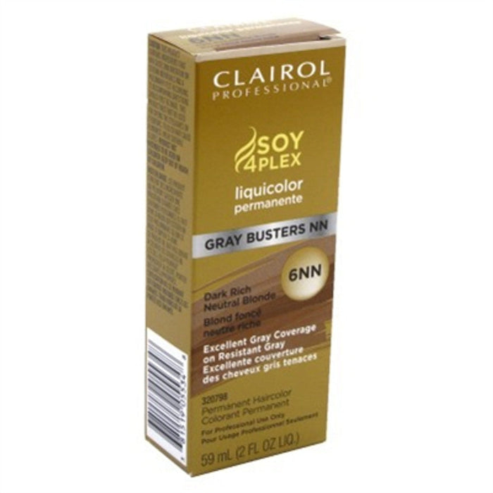 Clairol Professional Permanent Liquicolor For Blonde Hair Color, 6nn Dark Neutral Blonde, 2 Oz by Pasteur Pharmacy