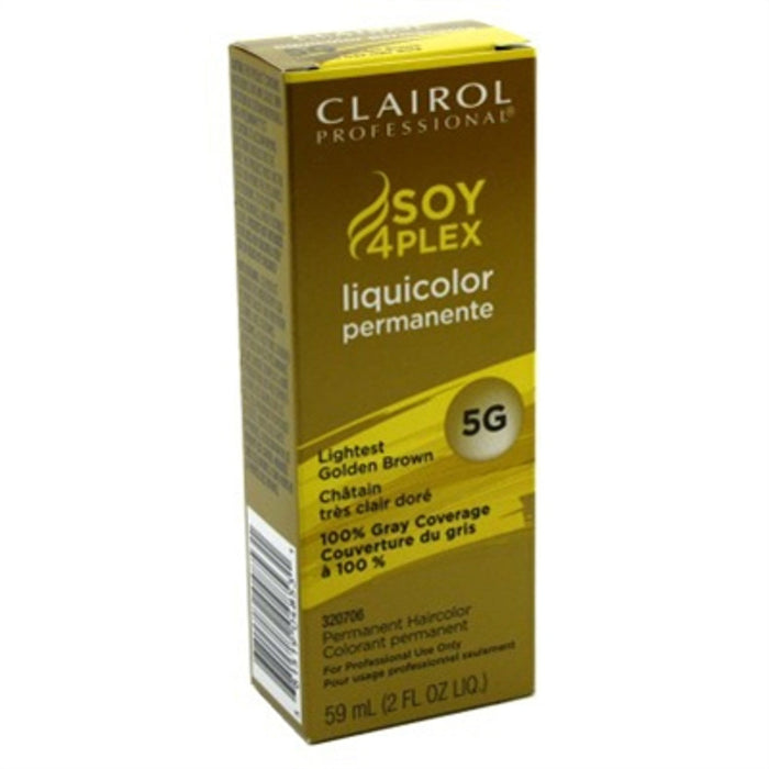 Clairol Professional BL Cp Liquicolor Perm 5G Lightest Golden Brown 2oz by Pasteur Pharmacy
