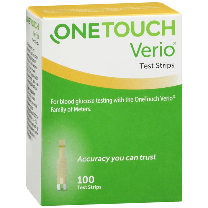 OneTouch Verio Blood Glucose Test Strips - 100 Count by Pasteur Pharmacy