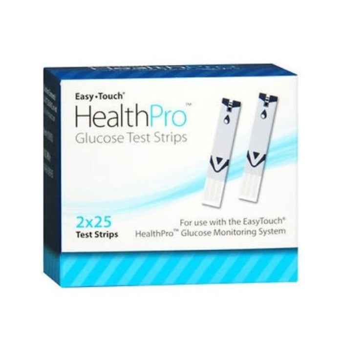 Mhc Medical Products Easy Touch Health Pro Glucose Test Strips 2 X 25 by Pasteur Pharmacy
