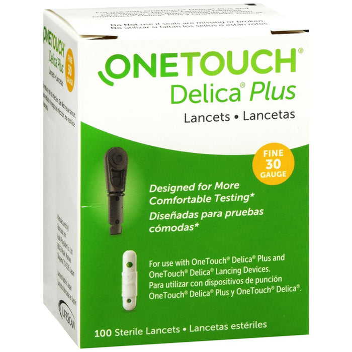 OneTouch Delica Plus Lancets 30 G 100Ct by Pasteur Pharmacy