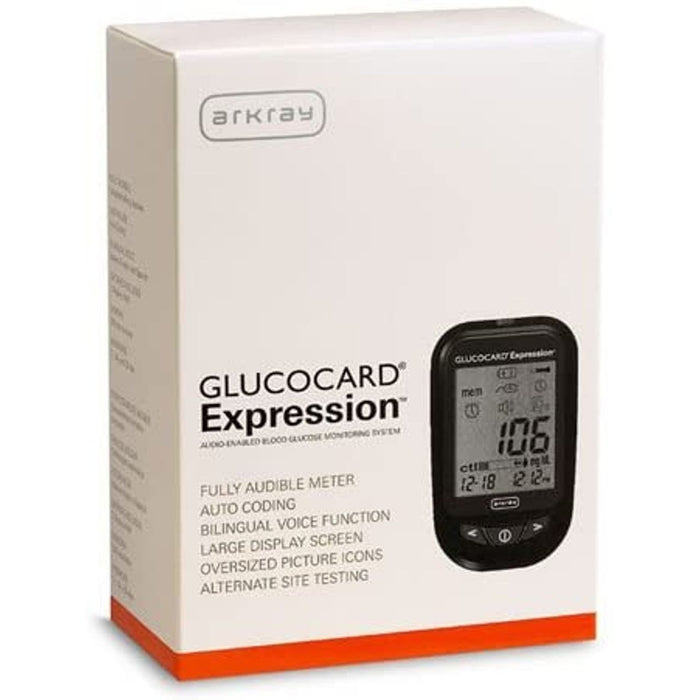 ArkRay Glucocard Expression Blood Glucose Meter Kit by Pasteur Pharmacy