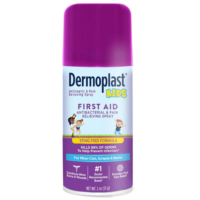 Dermoplast Kids First Aid No-Sting Spray - 2 Oz by Pasteur Pharmacy