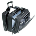 Samsonite Mobile Office Rolling Notebook Case, Fits Devices Up to 15.6", Ballistic Nylon, 17.5 x 9 x 14, Black