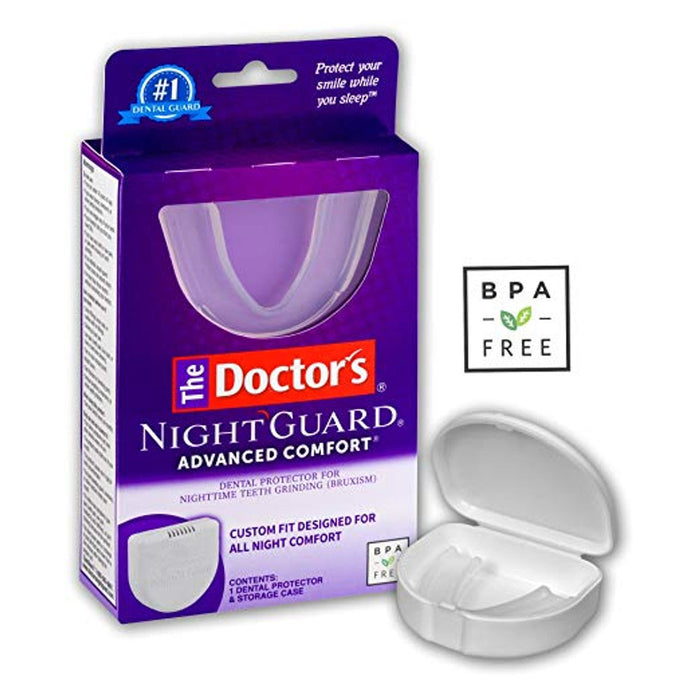 The Doctor's NightGuard Advanced Comfort, Dental Protector for Nighttime Teeth Grinding, 1 Count by Pasteur Pharmacy