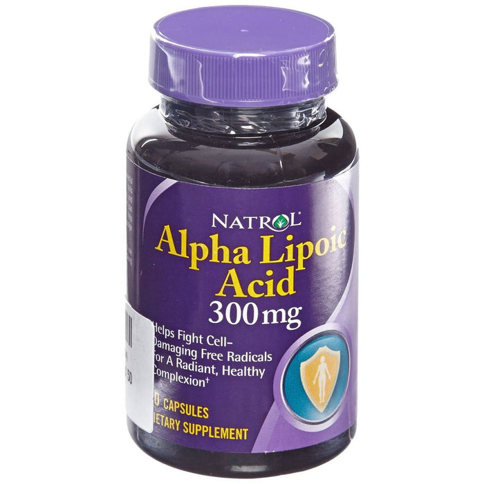Natrol Alpha Lipoic Acid 300 Mg, 50 Capsules by Pasteur Pharmacy