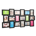 12/18 Picture Frames Collage for Photos in 4" x 6" Glass Protection by DailySale