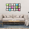 12/18 Picture Frames Collage for Photos in 4" x 6" Glass Protection by DailySale