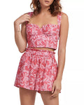 Charlie Holiday Madonna Underwire Crop Top, Size Large by Vanessa Jane