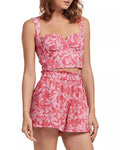 Charlie Holiday Floral Print Shorts, Size XS by Vanessa Jane
