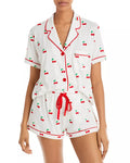 Aqua Sleep Spring Feelings Pajama Set by Vanessa Jane