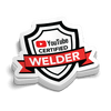 YT Welder Hard Hat Decal