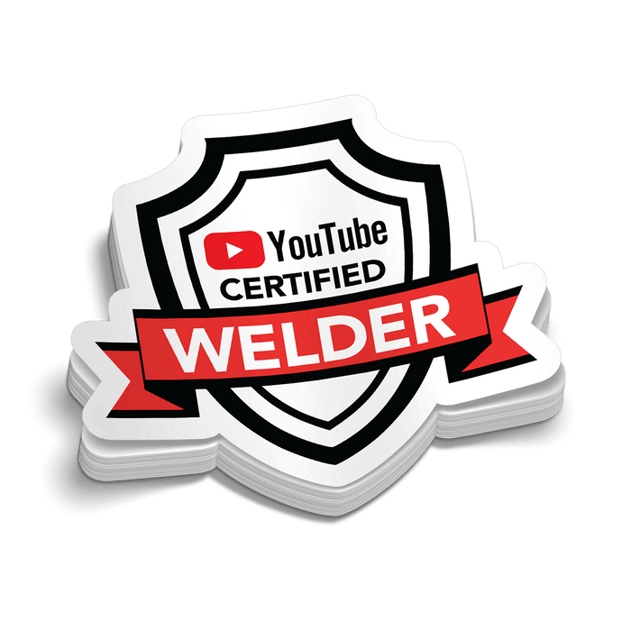 YT Welder Hard Hat Decal by Armed American Supply
