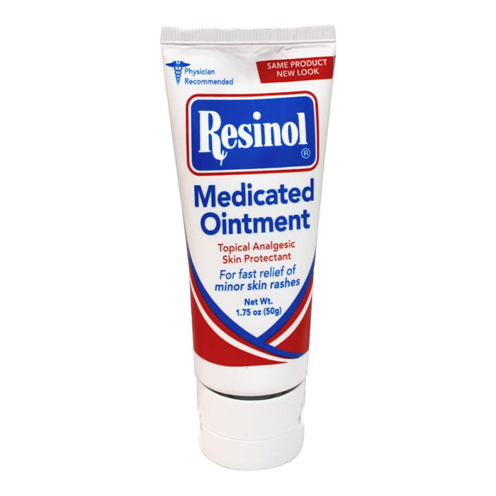Resinol Medicated Ointment With Zinc Oxide 1.75 Oz Tube by Pasteur Pharmacy