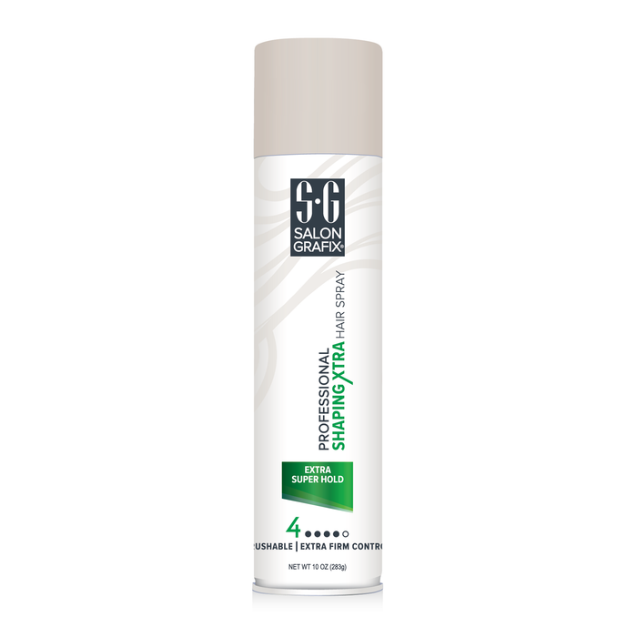 Salon Grafix Professional Shaping Hair Spray – Extra Super Hold (10 oz) by Pasteur Pharmacy
