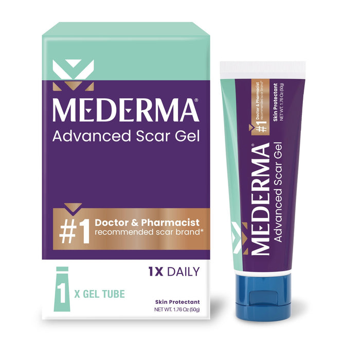 Mederma Advanced Scar Therapy Gel Treats Old And New Scars - 1.76 Oz by Pasteur Pharmacy