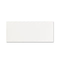 Office Impressions White Envelope, #10, Commercial Flap, Gummed Closure, 4.13 x 9.5, White, 500/Box