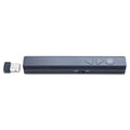 Quartet Brilliant Green Laser Pointer and Wireless Remote, Class 3A, 32 ft Range, Black