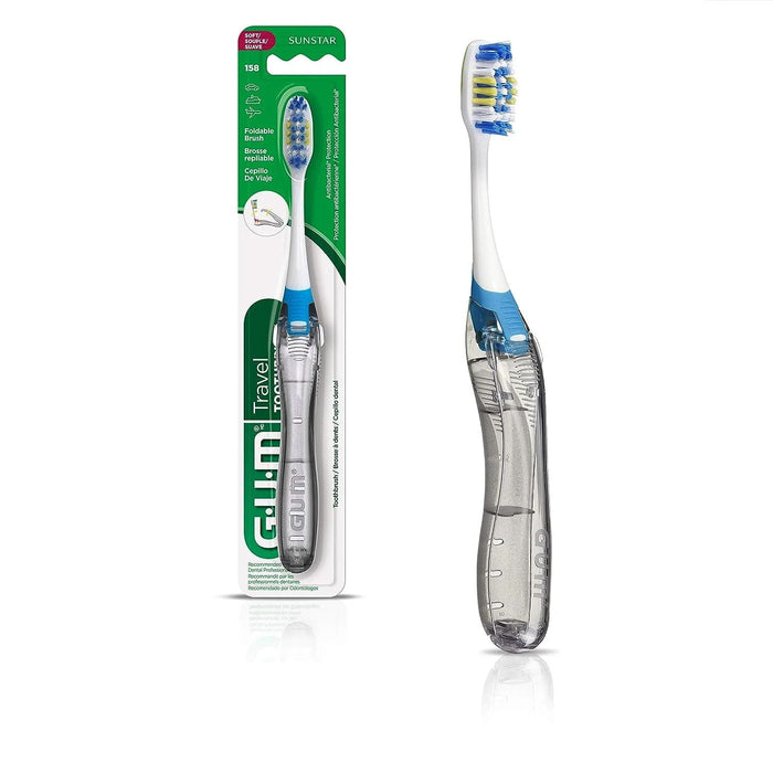 GUM Toothbrush, Travel, Soft by Pasteur Pharmacy