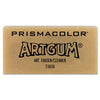 Prismacolor ARTGUM Eraser, For Pencil Marks, Rectangular Block, Large, Off White, Dozen