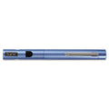 Quartet Brilliant Green Laser Pointer, Class 2, Projects 1,640 ft, Blue Barrel