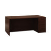 HON 10500 Series "L" Workstation Right Pedestal Desk with Full-Height Pedestal, 72" x 36" x 29.5", Mahogany