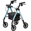 NOVA Star 8 Deluxe Wide Rollator Walker, Blue