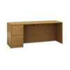 HON 10500 Series Full-Height Left Pedestal Credenza, 72w x 24d x 29.5h, Harvest