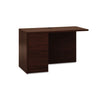 HON 10500 Series L Workstation Return, Full-Height Left Ped, 48w x 24d x 29.5h, Mahogany