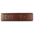 Alera Wood Folding Table, Rectangular, 71.88w x 17.75d x 29.13h, Mahogany