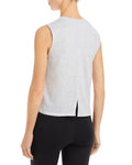 Aqua Athletic Split Back Tank Top, Size Medium by Vanessa Jane