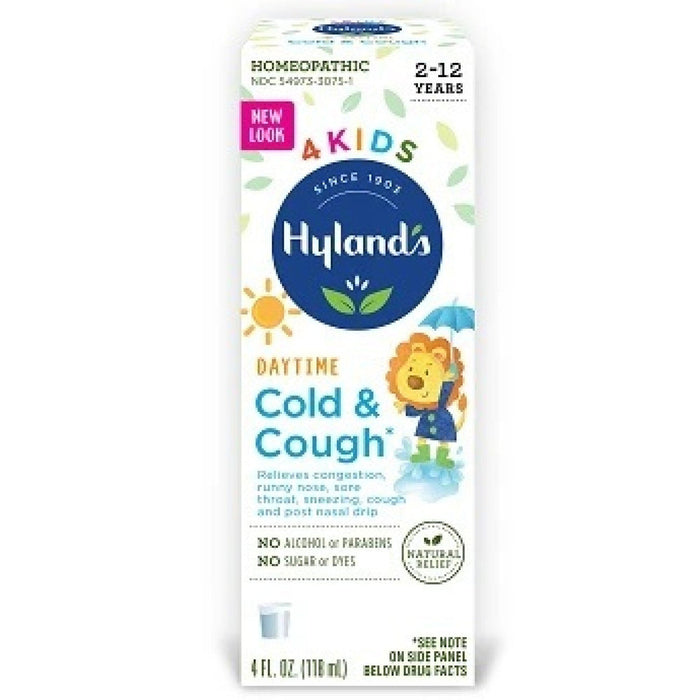 Hyland's Naturals Cold & Cough, Nighttime, Homeopathic 4 Fl Oz by Pasteur Pharmacy