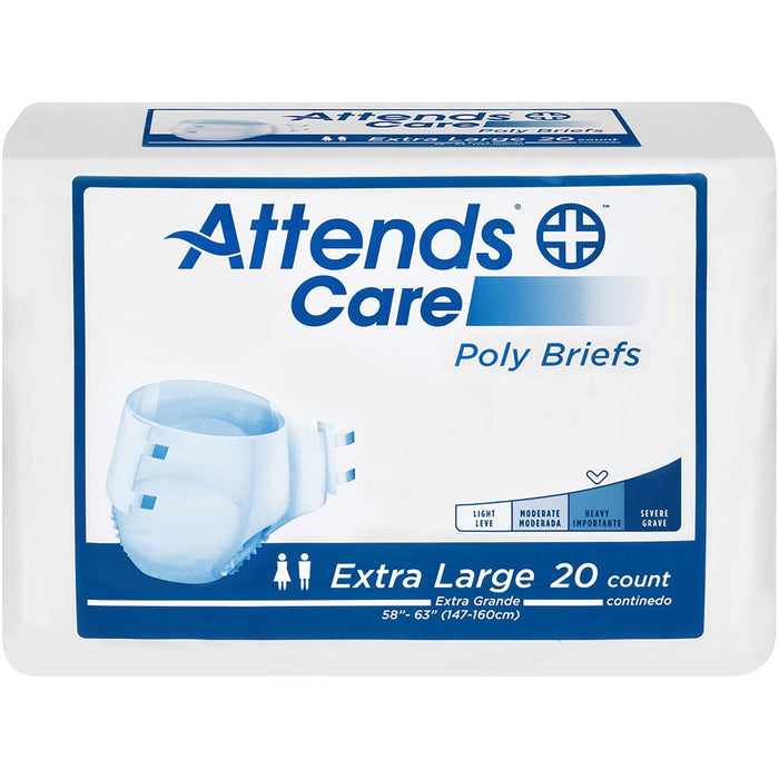 Attends Care Heavy Incontinence Brief, Extra Large 842980 by Pasteur Pharmacy