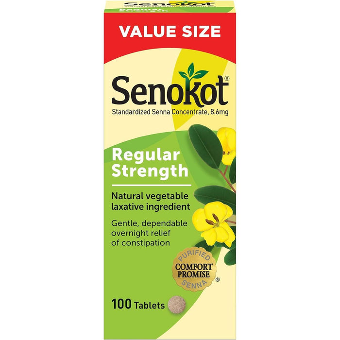 Senokot Regular Strength Natural Vegetable Laxative Tablets by Pasteur Pharmacy