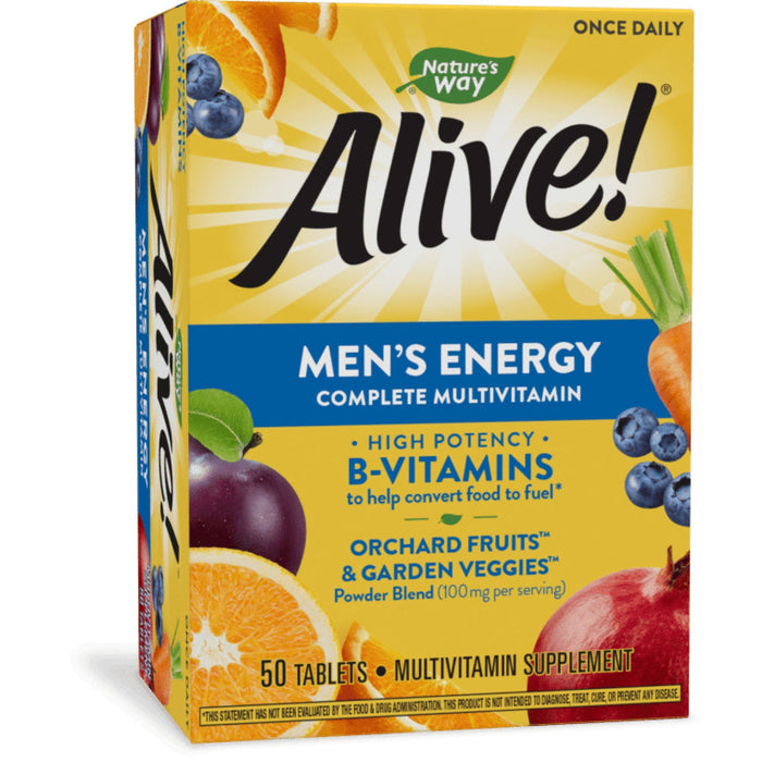 Alive Tb 50 Men’s Energy by Pasteur Pharmacy