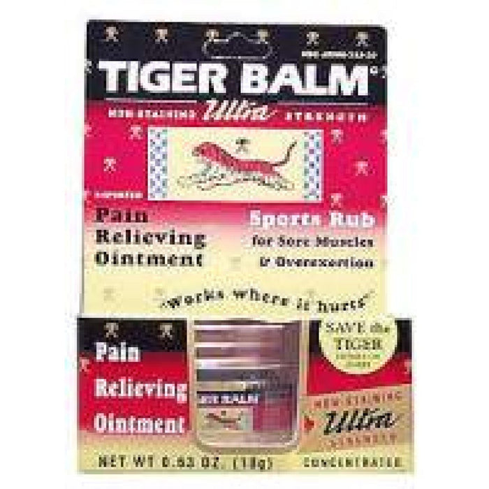 Tiger Balm Ultra Strength Pain Relieving Ointment Sports Rub by Pasteur Pharmacy