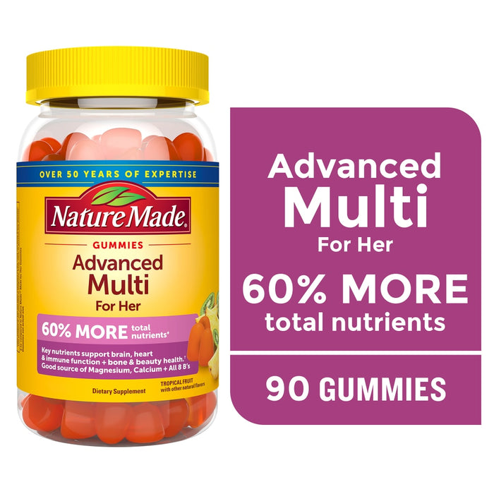 Nature Made Multivitamin Gummies For Her Tropical Fruit by Pasteur Pharmacy