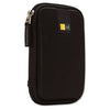 Case Logic Portable Hard Drive Case, Molded EVA, Black