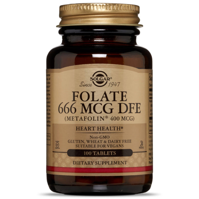 Solgar Folate, 1,000 Mcg, 120 Tablets by Pasteur Pharmacy